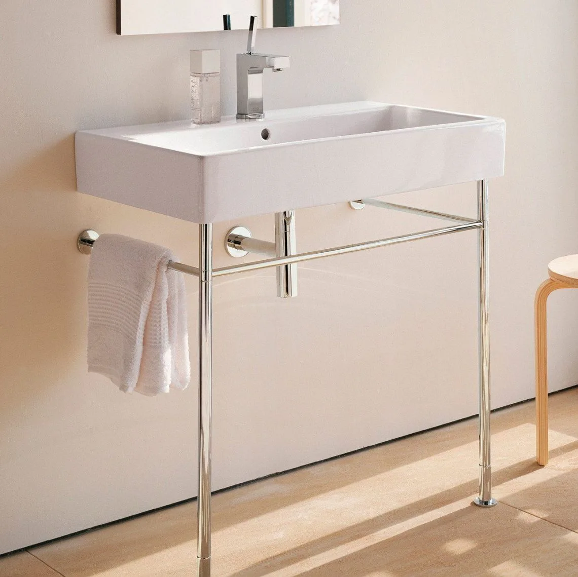 Умывальник подвесной Duravit Vero 80х47, белый (0454800000) - Фото 2