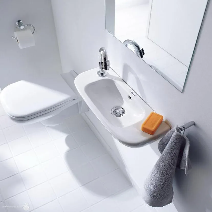 Умывальник подвесной Duravit D-Code 50х22 (07065000092) - Фото 2