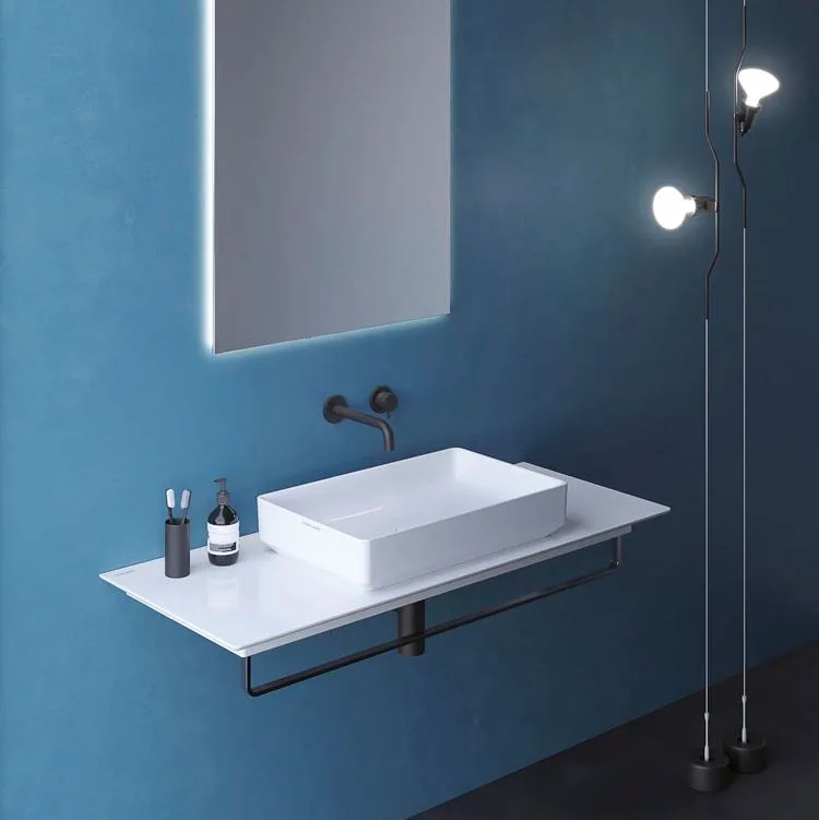Умывальник накладной Catalano Green New 60х38 см, без перелива, белый (160AGRN00) /новый артикул 0422600001/ - Фото 2