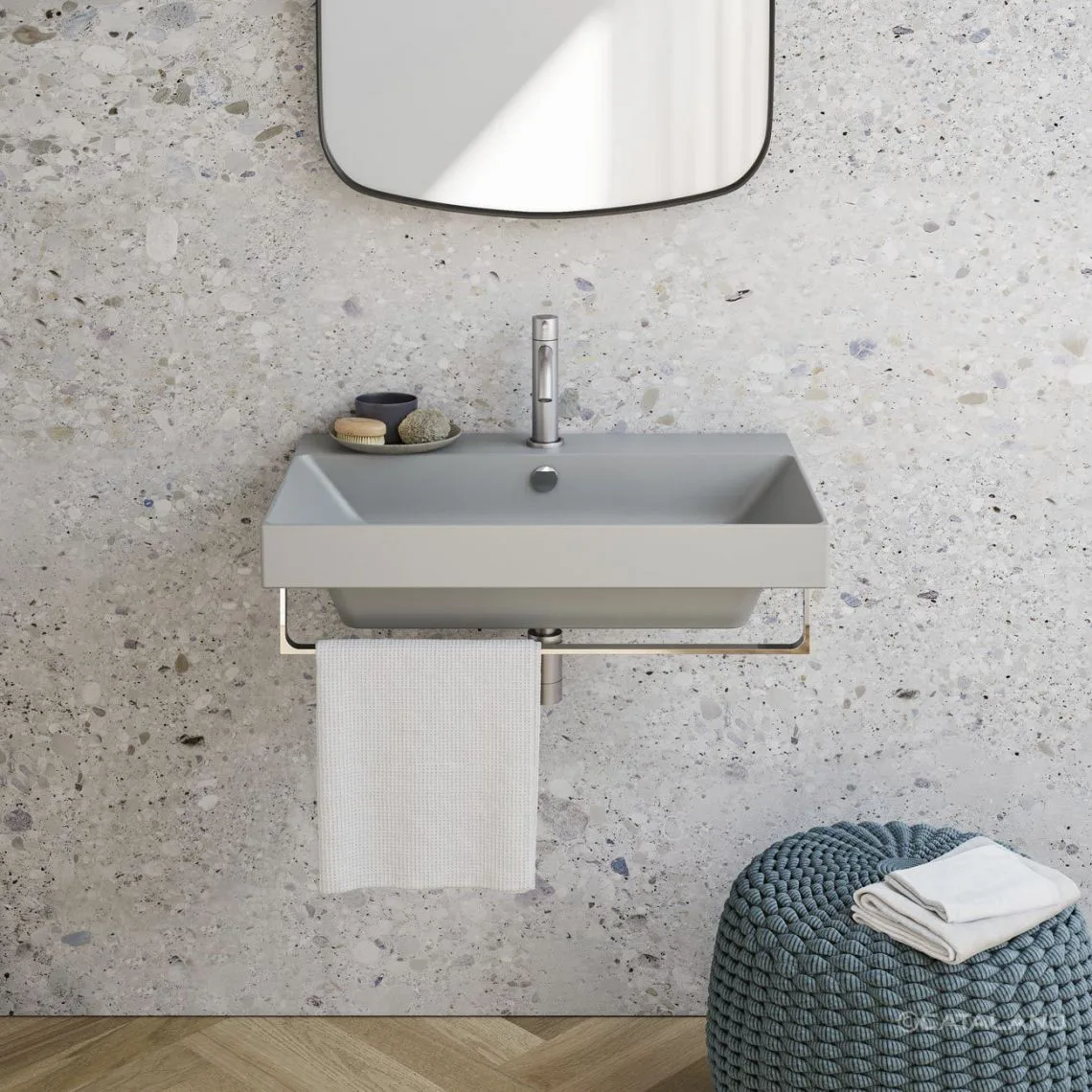 Умивальник Catalano Zero, 75x50, BIANCO LUCIDO (175ZP00) - Фото 3