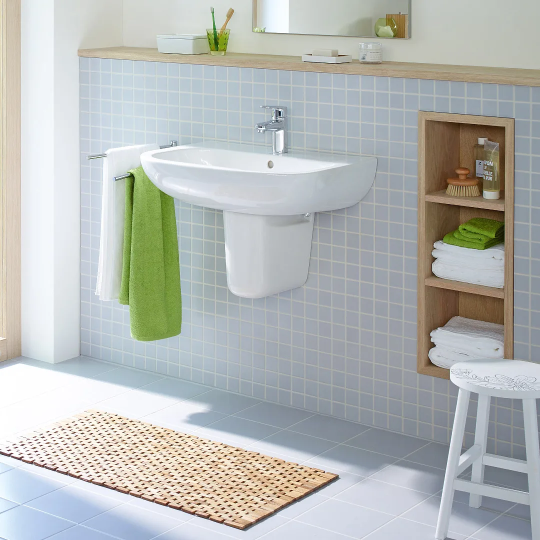 Умывальник подвесной Duravit D-Code 60x46 (23106000002) - Фото 2