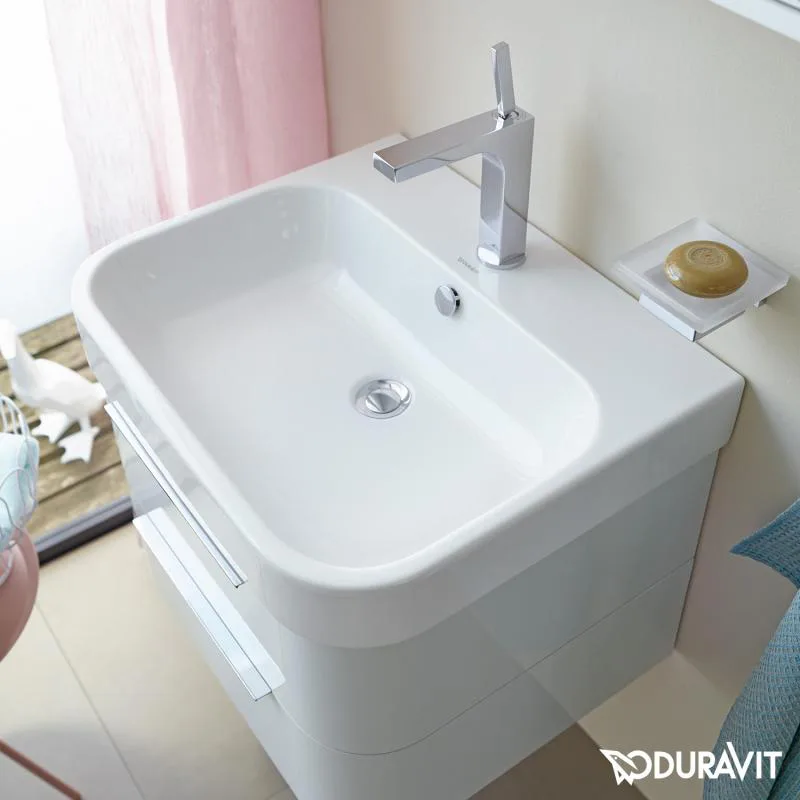 Умывальник подвесной Duravit Happy D.2, 100x50 (2318100000) - Фото 2