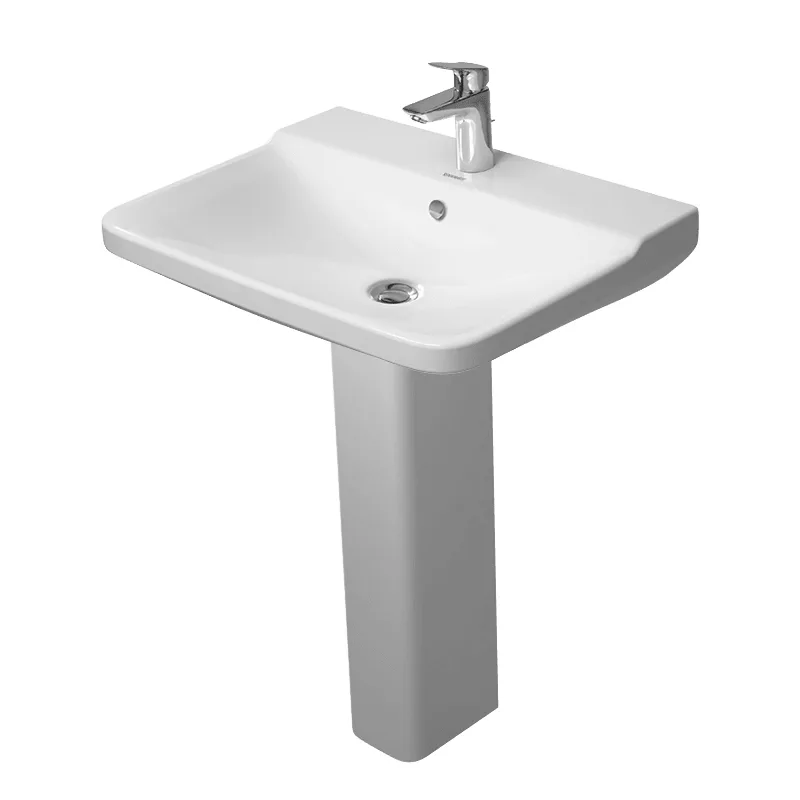 Умывальник подвесной Duravit P3 Comforts, 65х50 (2331650000) - Фото 2
