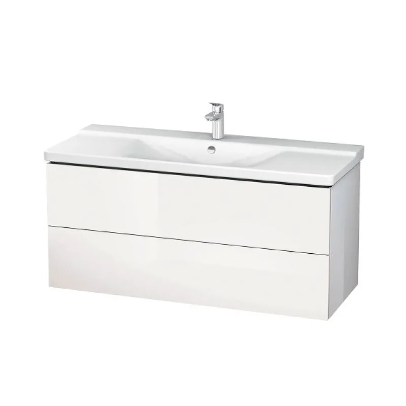 Умивальник підвісний Duravit P3 Comforts, 125х49,5 (2332120000) - Фото 2