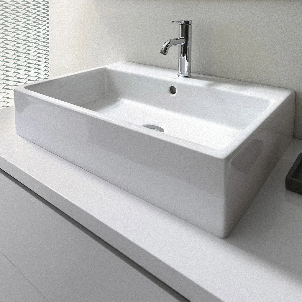 Умывальник подвесной Duravit Vero Air  60Х47 (2350600027) - Фото 2