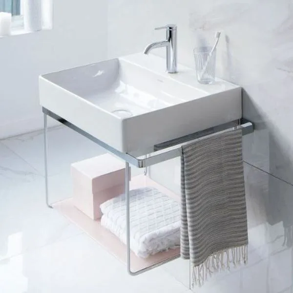Умивальник підвісний Duravit DuraSquare 50 cм, білий (2353500041) - Фото 2