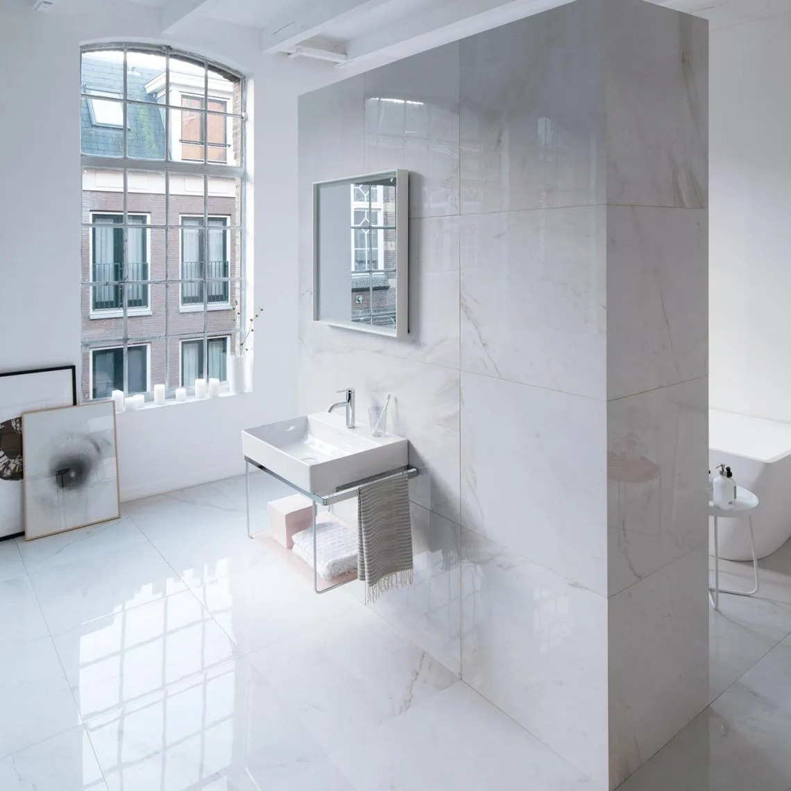 Умывальник подвесной  Duravit DuraSquare 80х47 (2353800041) - Фото 3