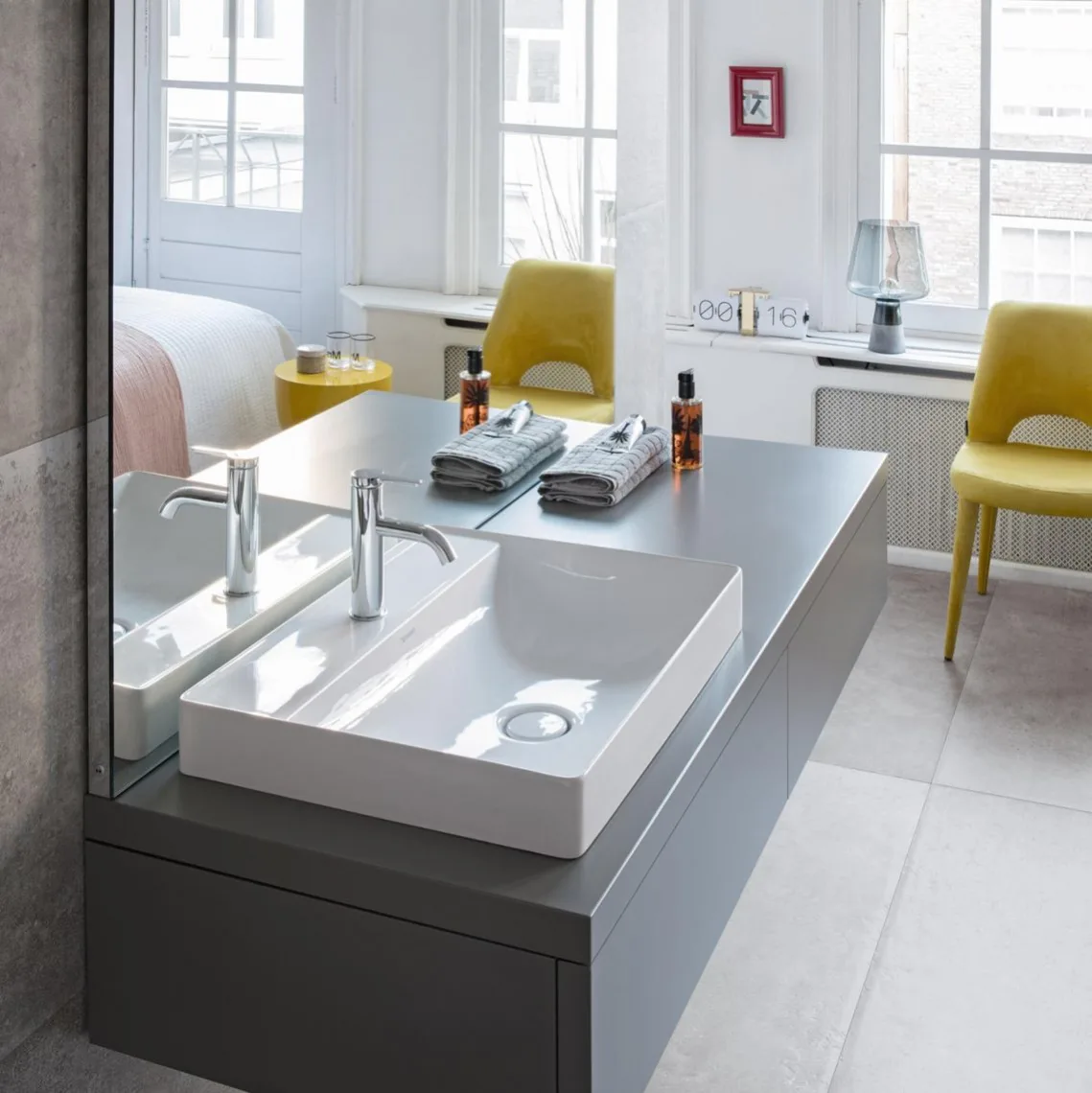 Умывальник подвесной  Duravit DuraSquare 80х47 (2353800041) - Фото 2