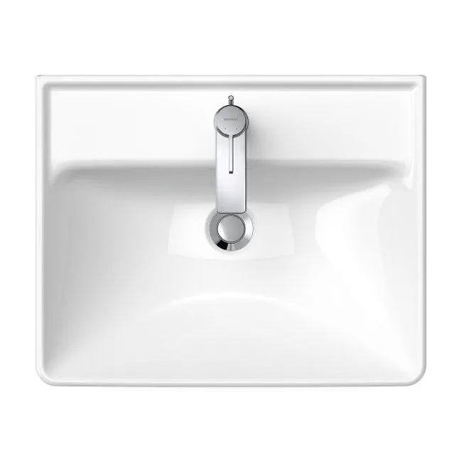 Умивальник підвісний Duravit D-Neo, 55, білий (2366550000) - Фото 3