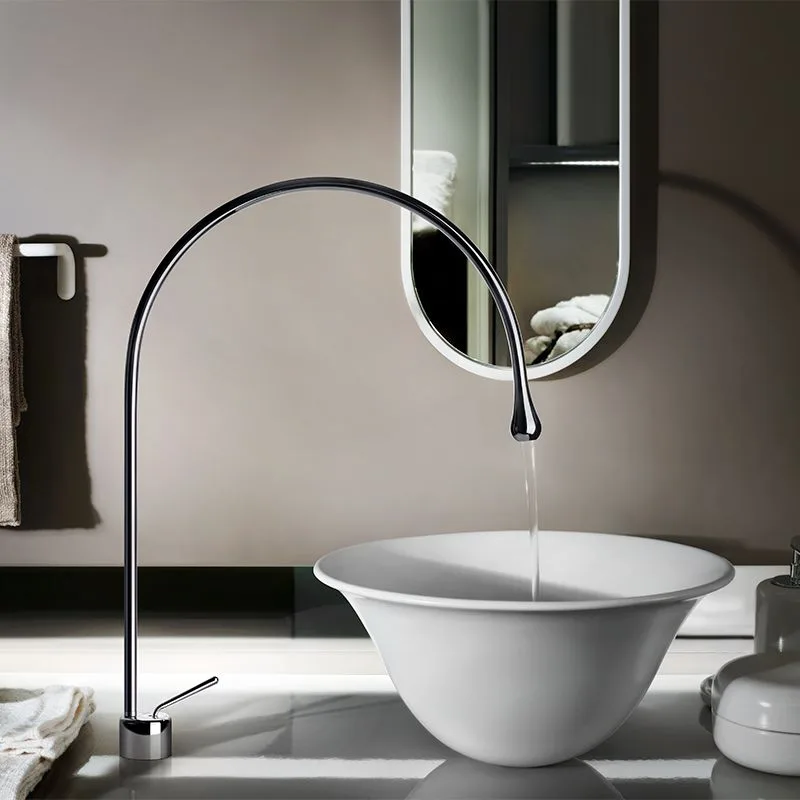 Умивальник на стільницю Gessi Goccia, білий, 40 см, Gres (39123519) - Фото 2