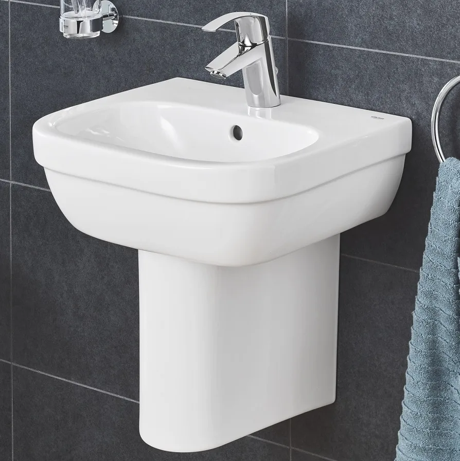 Умивальник підвісний Grohe Euro Ceramic 45, білий (39324000) - Фото 2