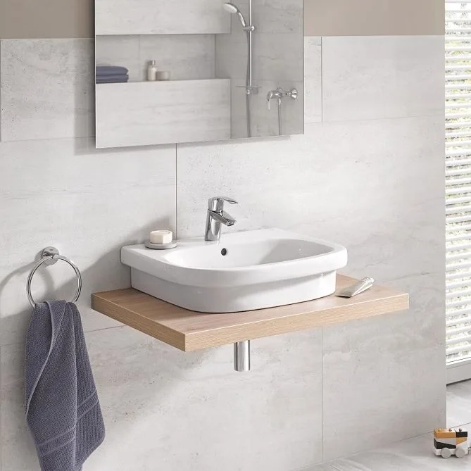 Умивальник накладний Grohe Euro Ceramic 60 см, білий (39337000) - Фото 2