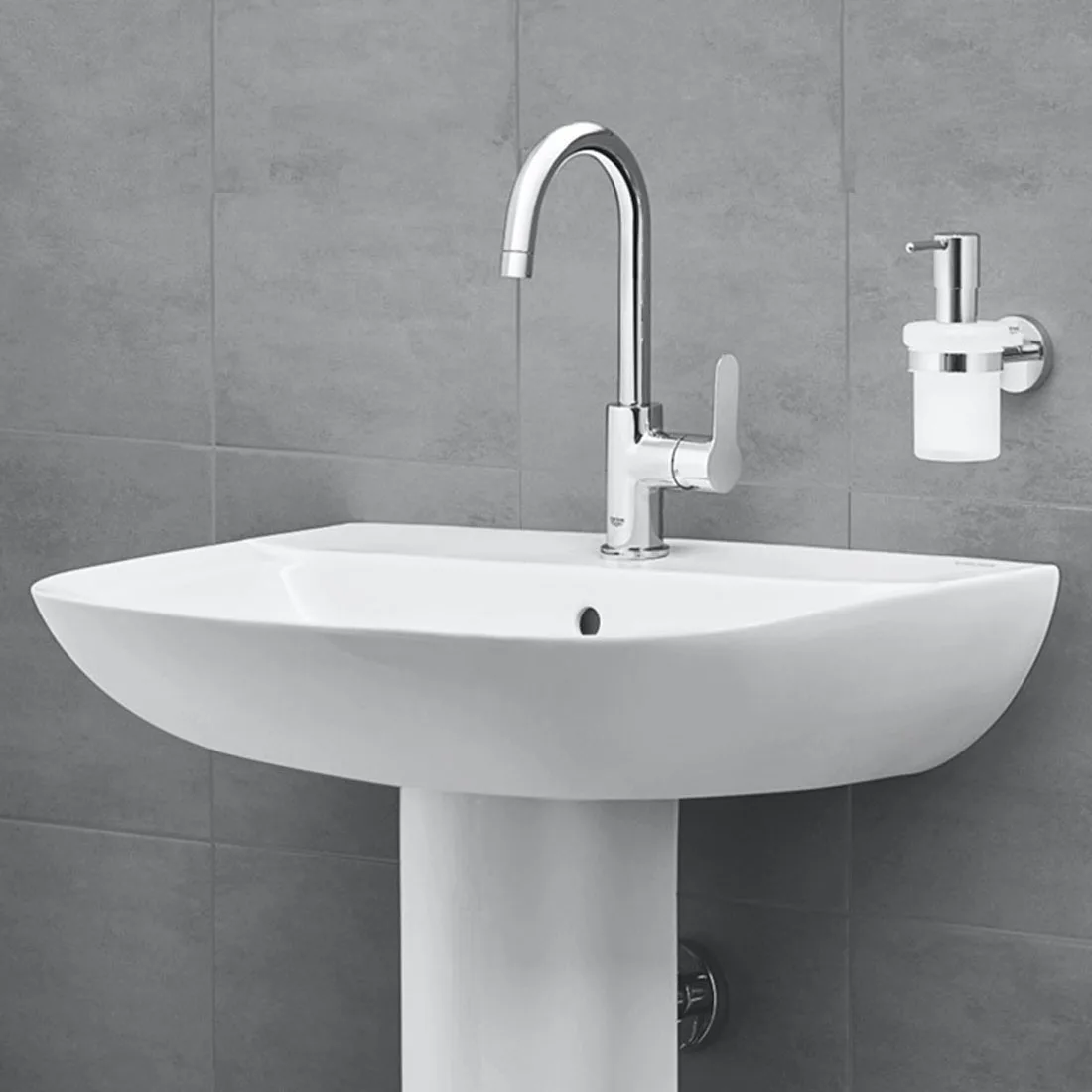 Умивальник підвісний Grohe Bau Ceramic 55 (39440000) - Фото 2