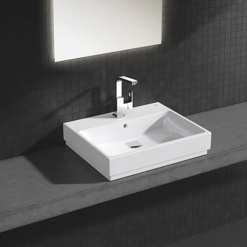 Умывальник на столешницу Grohe Cube Ceramic 600х490 мм, белый (3947700H) - Фото 3