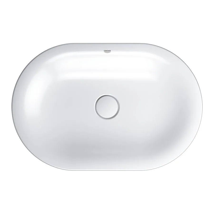Умывальник накладной Grohe Essence Ceramic 60 см, белый глянцевый (3960800H) - Фото 2