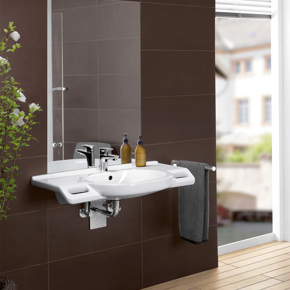 Умывальник подвесной Villeroy & Boch O.Novo Vita, 80x55 (41208001) - Фото 3