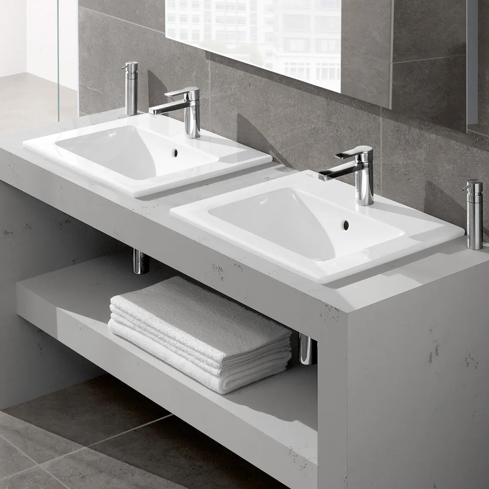Умивальник накладний Villeroy & Boch Venticello, 60x50 (4124G601) - Фото 2