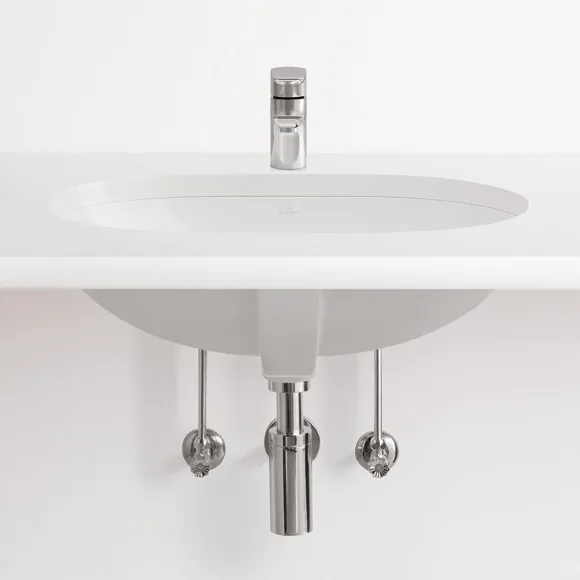 Умивальник вбудовуваний Villeroy & Boch O.novo, 53x32 (416250R1) - Фото 2