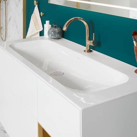 Умывальник накладной Villeroy & Boch Finion на тумбу 1200x500, белый (4164C3R1) - Фото 2