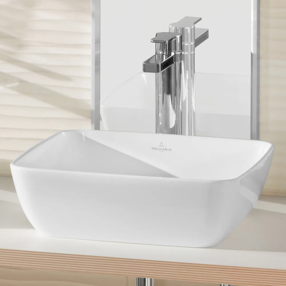 Умывальник на столешницу Villeroy & Boch Artis 41х41 без перелива (41784101) - Фото 2