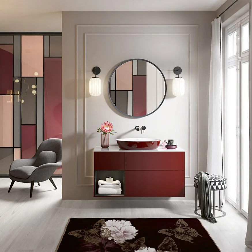 Умывальник на столешницу Villeroy & Boch Artis 610x410 мм Bordeaux (419861BCS9) - Фото 3