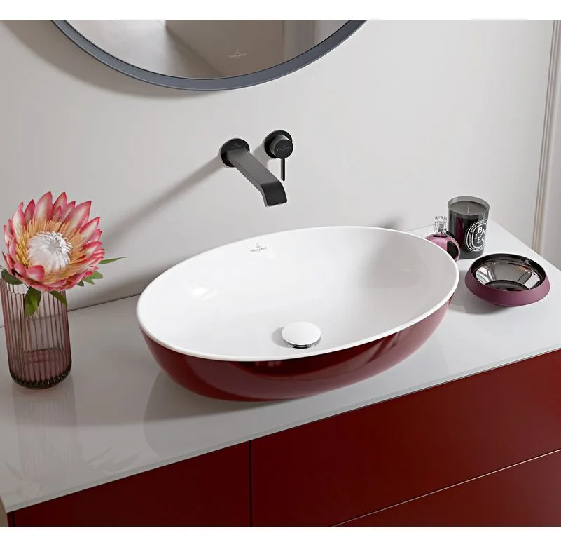 Умывальник на столешницу Villeroy & Boch Artis 610x410 мм Bordeaux (419861BCS9) - Фото 2