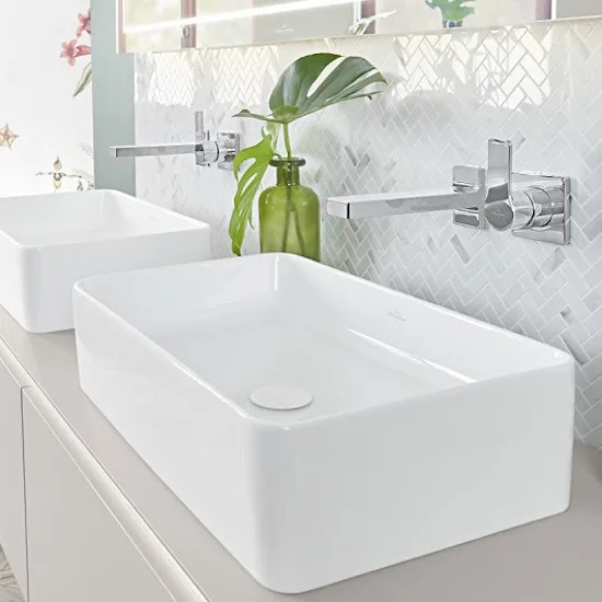 Умивальник на стільницю Villeroy & Boch Collaro 56х36 (4A205601) - Фото 2