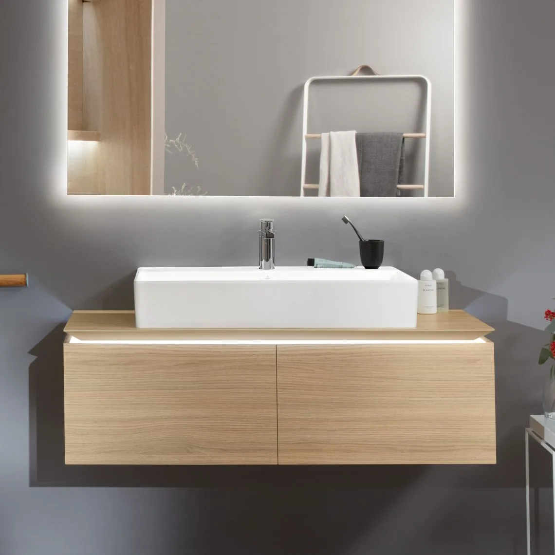 Умывальник подвесной Villeroy & Boch MEMENTO 2.0 800x470 mm, альпийский белый (4A228GR1) - Фото 2