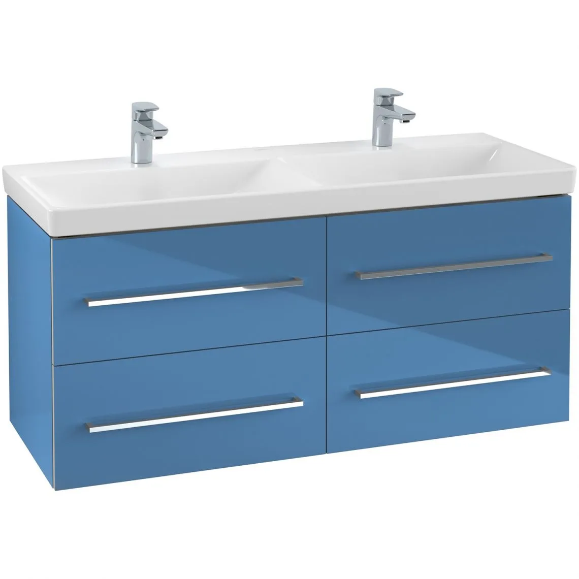 Умивальник підвісний подвійний Villeroy & Boch Avento, 120x47 (4A23CK01) - Фото 2