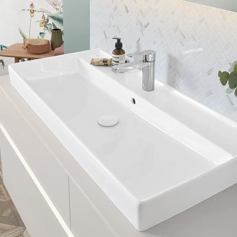 Умывальник накладной Villeroy & Boch Collaro 100x47 (4A331G01) - Фото 3