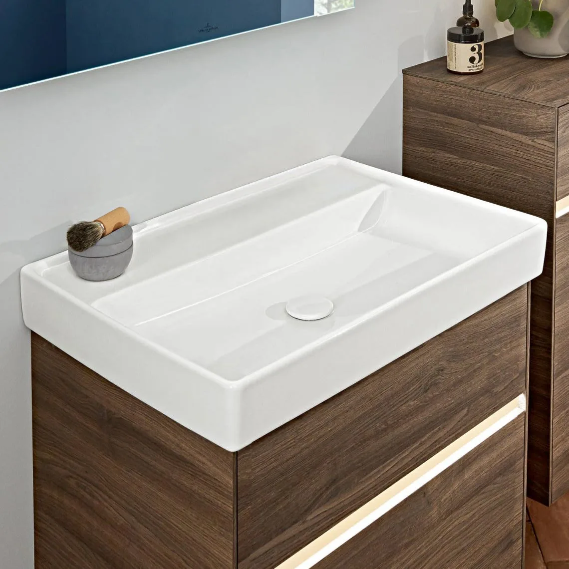 Умывальник подвесной Villeroy & Boch Collaro 600x470 мм, альпийский белый (4A336301) - Фото 2