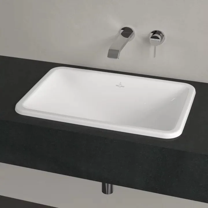 Умывальник встраиваемый Villeroy & Boch Architecture, 60х40 см, белый (4A650001) - Фото 2