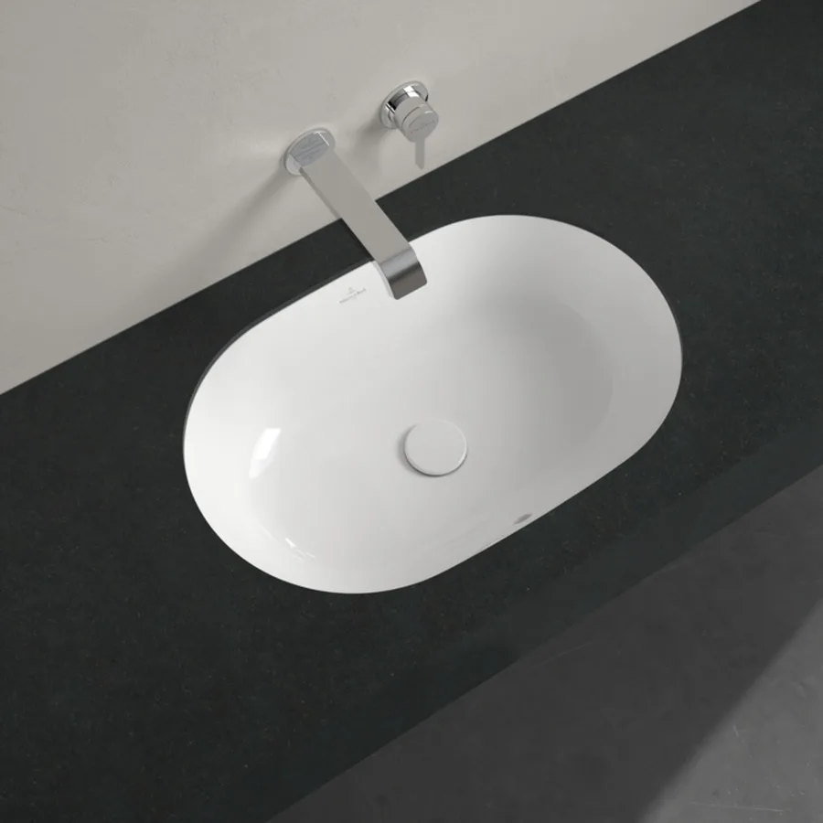 Умывальник встроенный Villeroy & Boch Architectura 57x37.5 см, White Alpin (5A766001) - Фото 2