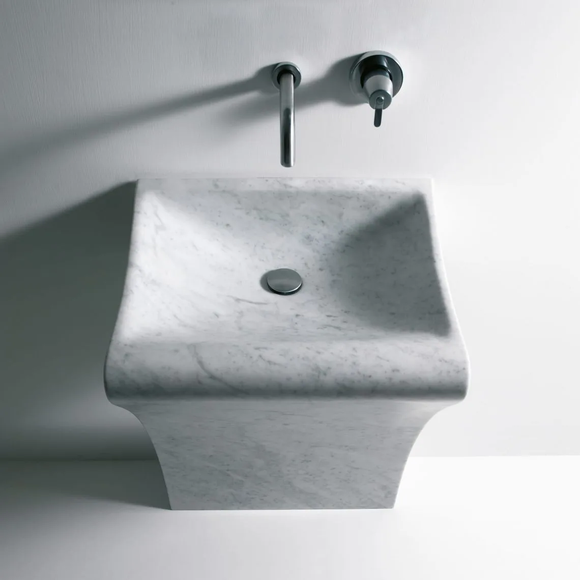 Умывальник отдельно стоящий Agape LITO1 55 х 49 х 85 см, White Carrara (ACER0731) - Фото 3