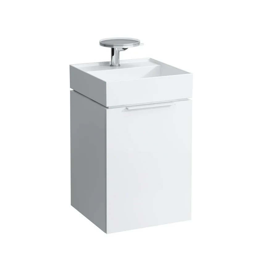 Умывальник подвесной Laufen Kartell 46х46 без отверстия под смеситель, белый (H8153310001121) - Фото 2