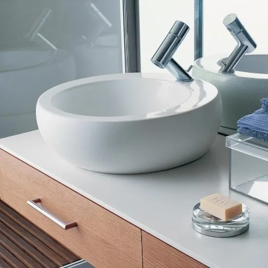 Умывальник на столешницу Laufen Alessi one 52x52 (H8189714001041) - Фото 2