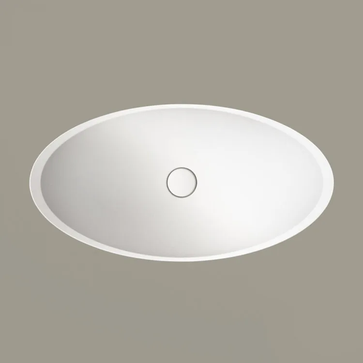 Умывальник накладной PAA Felice, Silkstone, без перелива, 69х37,5, Matte White (IFES_00) - Фото 2