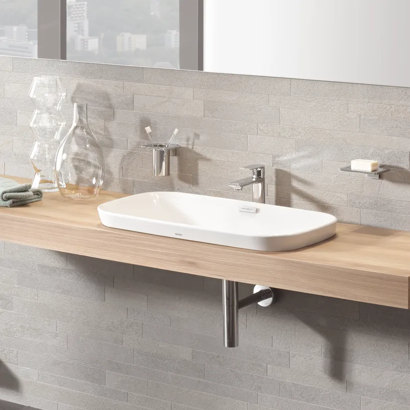 Умывальник встроенный TOTO Neorest 59,6х39,7х17,3, White (LW3716HY) - Фото 2