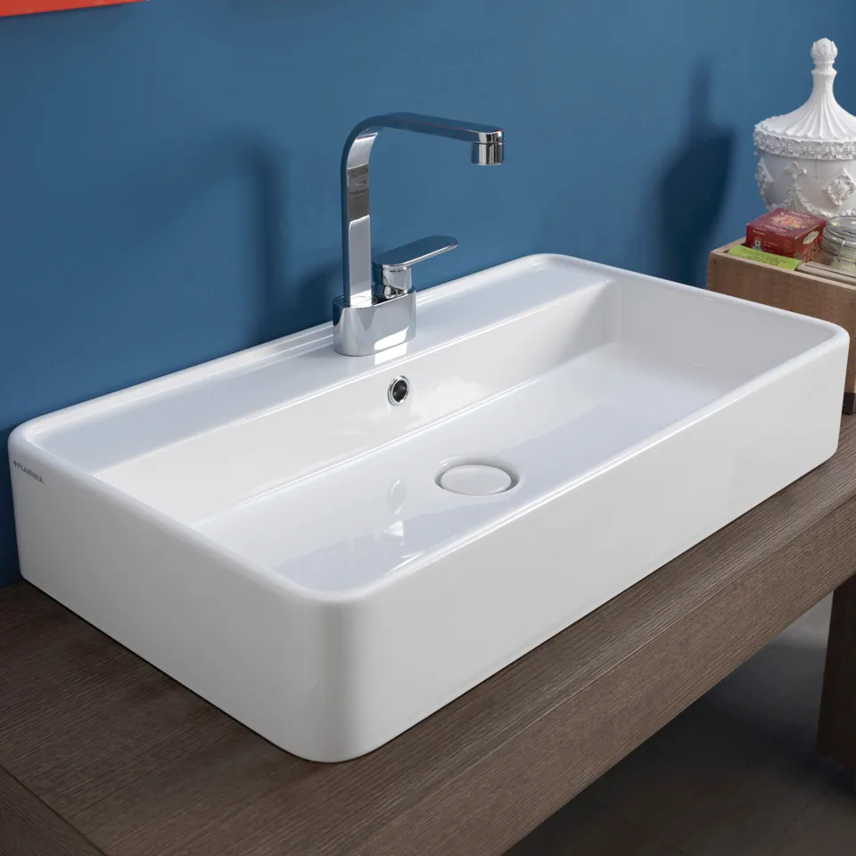 Умывальник на столешницу Flaminia Miniwash, 75х42 (MW75PR MWL) - Фото 2