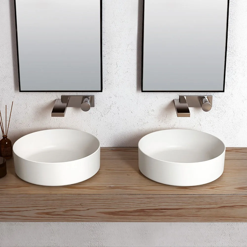 Умивальник на стільницю Cielo Shui Comfort, 40 (SHCOLAT40) - Фото 3