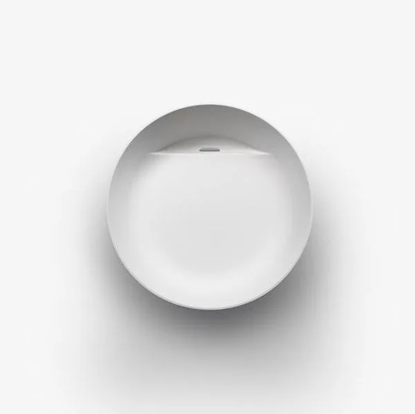Умывальник на столешницу Falper Fontana D43 см, белый матовый (WF2) - Фото 2