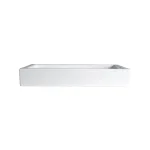 Умывальник на столешницу Nic Desing Canele 60х45, Gloss White (001129001) - Фото 1