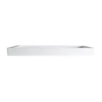 Умывальник на столешницу Nic Desing Canele 120х45, Gloss White (001138001) - Фото 1