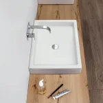 Умывальник на столешницу Nic Desing Canele 120х45, Gloss White (001138001) - Фото 3