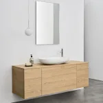 Умывальник на столешницу Nic Design Milk 66x42, без перелива, Curry (001305071) - Фото 2