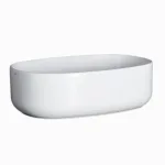 Умывальник на столешницу Nic Design Semplice 50х40х15 см, белый матовый (001375003) - Фото 1