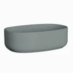 Умывальник на столешницу Nic Design Semplice 50х40х15 см, Cemento матовый (001375047) - Фото 1