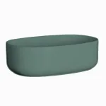 Умивальник на стільницю Nic Design Semplice 50х40х15 см, Salvia матовий (001375067) - Фото 1