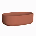 Умывальник на столешницу Nic Design Semplice 50х40х15 см, Fard глянец (001375072) - Фото 1