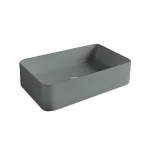 Умывальник на столешницу Nic Design Semplice 60х37х16 см, Cemento матовый (001383047) - Фото 1